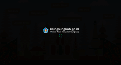 Desktop Screenshot of klungkungkab.go.id